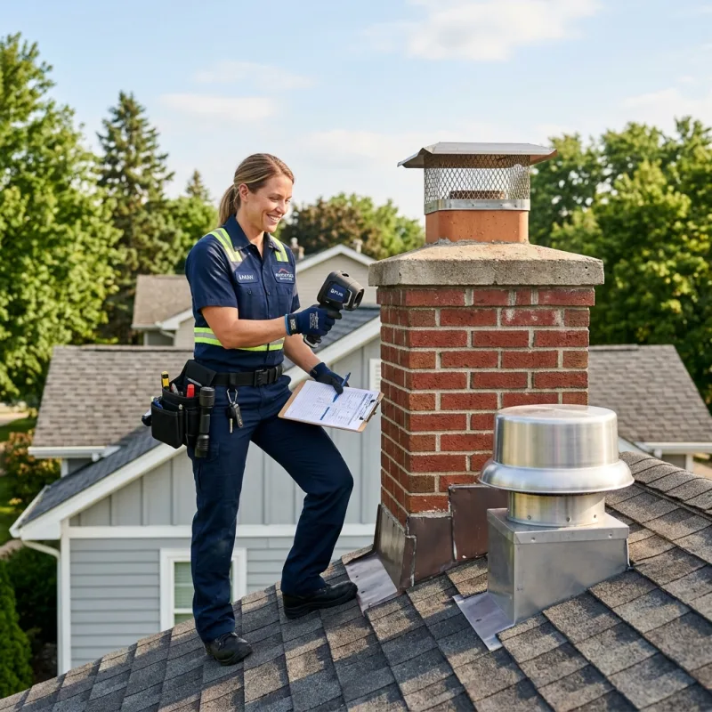 Technician removing a deceased bird from an indoor space in Merricks
